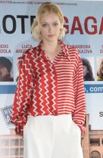 KATSIARYNA SHULHA at Hotel Gagarin Photocall in Rome 05/22/2018
