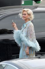 KATY PERRY American Idol Set in Los Angeles 05/20/2018