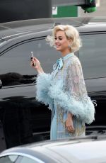KATY PERRY American Idol Set in Los Angeles 05/20/2018