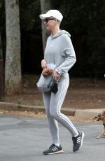 KATY PERRY Out with Her Dog in Studio City 05/12/2018