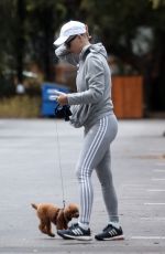 KATY PERRY Out with Her Dog in Studio City 05/12/2018