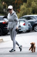 KATY PERRY Out with Her Dog in Studio City 05/12/2018