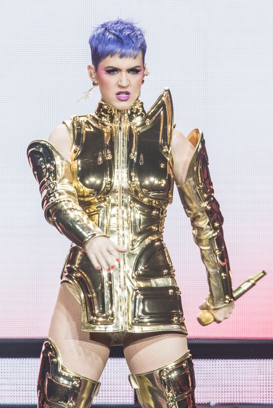 KATY PERRY Performs at a Concert in Cologne 05/24/2018