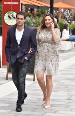 KELLY BROOK and Jeremy Parisi at ITV Studios in London 05/21/2018
