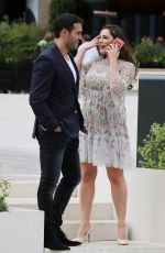 KELLY BROOK and Jeremy Parisi at ITV Studios in London 05/21/2018