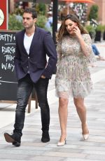 KELLY BROOK and Jeremy Parisi at ITV Studios in London 05/21/2018