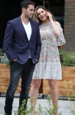 KELLY BROOK and Jeremy Parisi at ITV Studios in London 05/21/2018