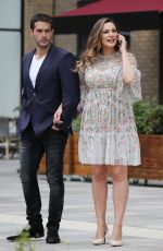 KELLY BROOK and Jeremy Parisi at ITV Studios in London 05/21/2018