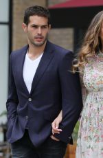 KELLY BROOK and Jeremy Parisi at ITV Studios in London 05/21/2018