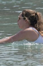 KELLY BROOK in Bikini at a Beach in Mykonos 05/26/2018