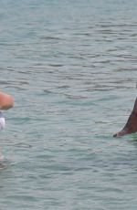 KELLY BROOK in Bikini at a Beach in Mykonos 05/26/2018
