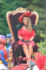 KELLY BROOK on the Set of a Commercial in Liverpool 05/30/2018