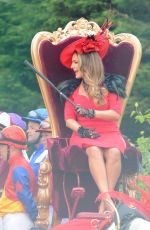 KELLY BROOK on the Set of a Commercial in Liverpool 05/30/2018