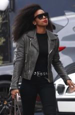 KELLY ROWLAND and Tim Weatherspoon Out in West Hollywood 04/30/2018