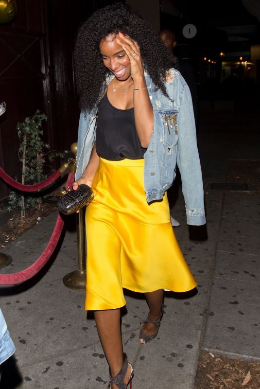KELLY ROWLAND at Stevie Wonder’s Birthday Early Celebration in West Hollywood 05/09/2018