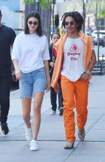 KENDALL JENNER and Luka Sabbat Out in New York 05/09/2018