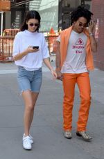 KENDALL JENNER and Luka Sabbat Out in New York 05/09/2018