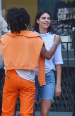 KENDALL JENNER and Luka Sabbat Out in New York 05/09/2018