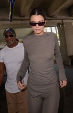 KENDALL JENNER Arrives at Airport in Nice 05/10/2018