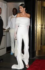 KENDALL JENNER Heading to 2018 Met Gala in New York 05/07/2018