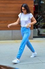 KENDALL JENNER in Jeans Leaves Her Hotel in New York 05/03/2018