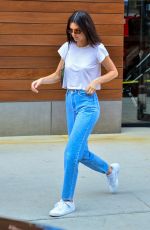 KENDALL JENNER in Jeans Leaves Her Hotel in New York 05/03/2018
