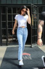 KENDALL JENNER in Jeans Leaves Her Hotel in New York 05/03/2018