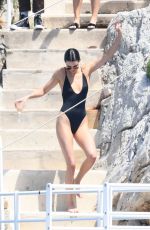 KENDALL JENNER in Swimsuit at Eden Roc Hotel Swimming Pool 05/11/2018