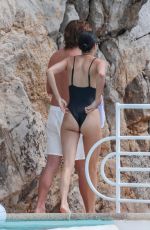 KENDALL JENNER in Swimsuit at Eden Roc Hotel Swimming Pool 05/11/2018