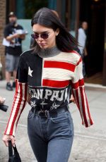 KENDALL JENNER Leaves Her Apartment in New York 05/22/2018