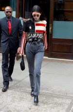 KENDALL JENNER Leaves Her Apartment in New York 05/22/2018