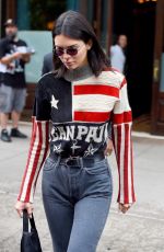 KENDALL JENNER Leaves Her Apartment in New York 05/22/2018