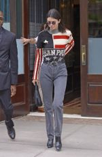 KENDALL JENNER Leaves Her Apartment in New York 05/22/2018