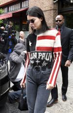 KENDALL JENNER Leaves Her Apartment in New York 05/22/2018