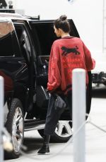 KENDALL JENNER Leaves KUWTK Studio in Los Angeles 05/01/2018