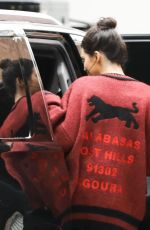 KENDALL JENNER Leaves KUWTK Studio in Los Angeles 05/01/2018