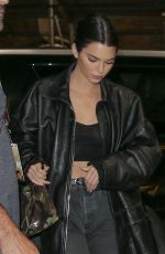 KENDALL JENNER Night Out in New York 05/05/2018