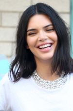 KENDALL JENNER on the Set of Photoshoot for Adidas in New York 05/03/2018