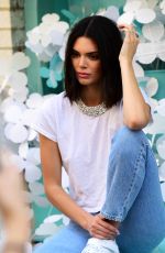 KENDALL JENNER on the Set of Photoshoot for Adidas in New York 05/03/2018