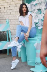 KENDALL JENNER on the Set of Photoshoot for Adidas in New York 05/03/2018