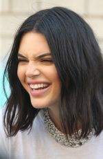 KENDALL JENNER on the Set of Photoshoot for Adidas in New York 05/03/2018