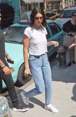 KENDALL JENNER on the Set of Photoshoot for Adidas in New York 05/03/2018