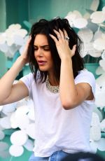 KENDALL JENNER on the Set of Photoshoot for Adidas in New York 05/03/2018