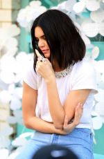 KENDALL JENNER on the Set of Photoshoot for Adidas in New York 05/03/2018