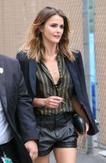 KERI RUSSELL Arrives at Jimmy Kimmel Live in Los Angeles 05/29/2018