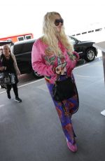 KESHA SEBERT at LAX Airport in Los Angeles 05/05/2018