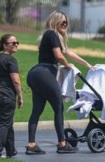 KHLOE KARDASHIAN Out in Cleveland 05/06/2018