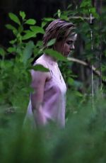 KIERNAN SHIPKA on the Set of Chilling Adventures of Sabrina in Vancouver 05/11/2018