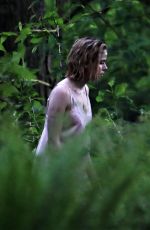 KIERNAN SHIPKA on the Set of Chilling Adventures of Sabrina in Vancouver 05/11/2018
