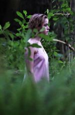 KIERNAN SHIPKA on the Set of Chilling Adventures of Sabrina in Vancouver 05/11/2018